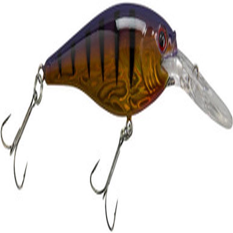 Berkley Flicker Shad - 3-1/2in - Slick Purple Bengal