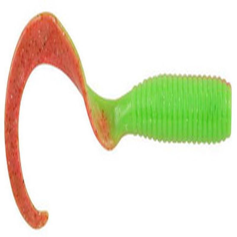 Berkley Gulp! Freshwater Grub - 4in - Nuclear Chicken