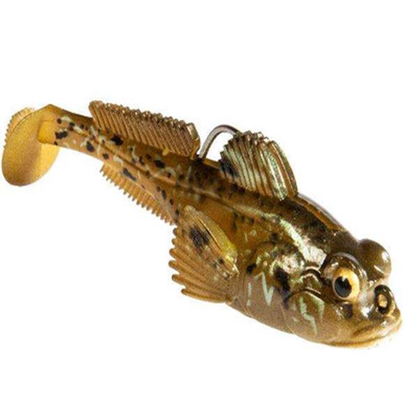 Z-Man Gobius Swimbait - 1/2 oz - Natural Goby