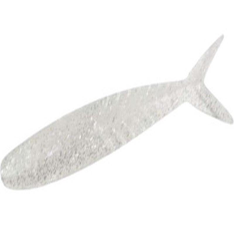 Zoom Shimmer Shad - 4.25in - Sight Flash