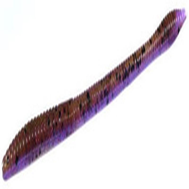 Zoom Trick Worm - 6-1/4in - Huckleberry