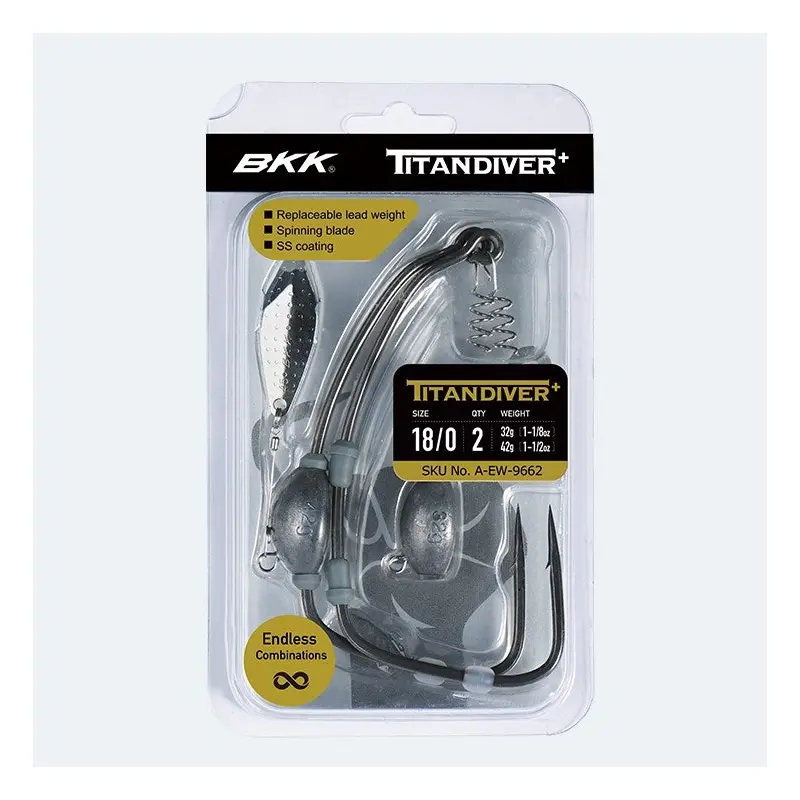 BKK Titan Diver Plus Worm Hook