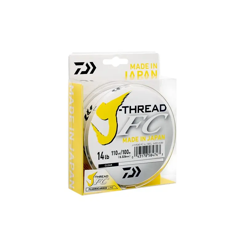 Daiwa J-Thread Fluorocarbon Leader Line