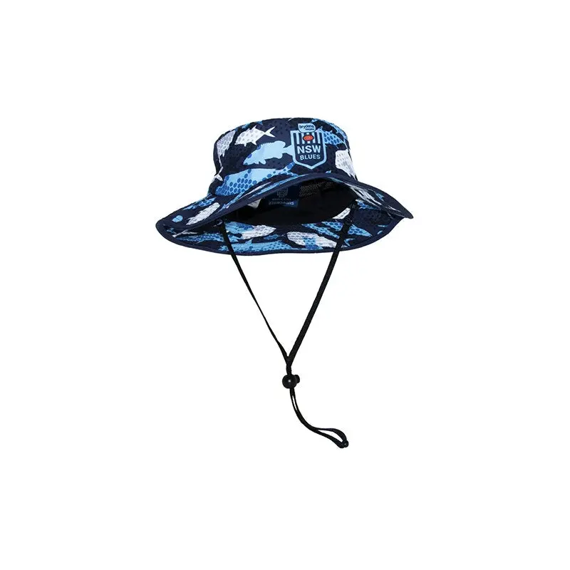 NSW Blues 'Reef Seeker' Fishing Bucket Hat - Adult