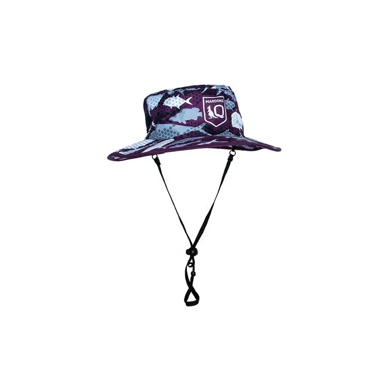 QLD Maroons 'Reef Seeker' Fishing Bucket Hat - Adult