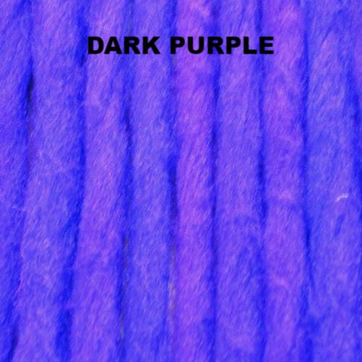 The Bug Shop Glo Bugs Bling Yarn 5" (Dark Purple)