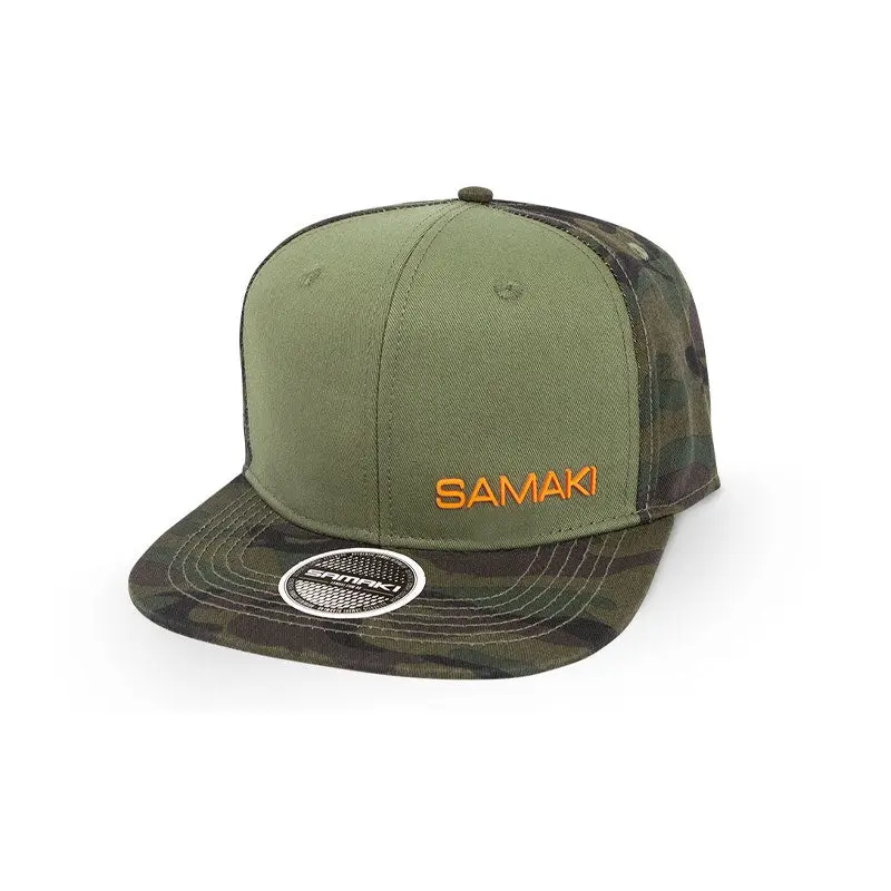 Cap Flat Samaki Under Radar Olive/Camo