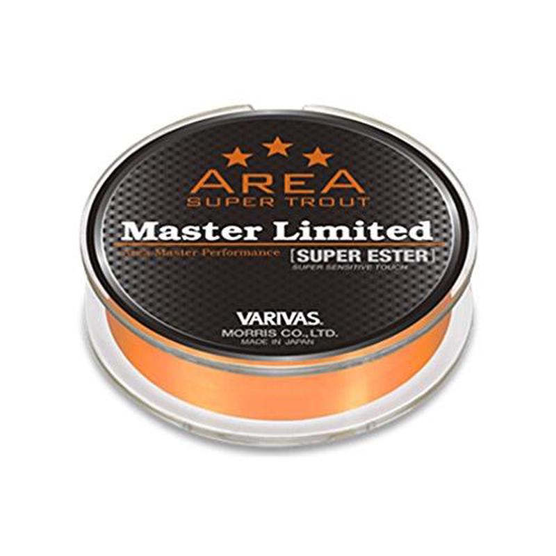 VARIVAS Super Trout Area Master Limited Super Ester Line Neo Orange 140m #0.3 1.4lb Fishing Line 4513498092571