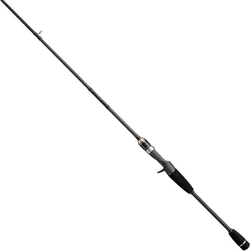 Alphatackle CRAZEE BASS GAME C702MH Baitcasting Rod for Bass 4516508695687
