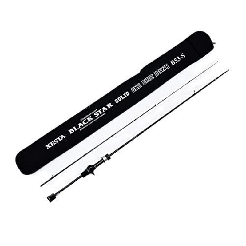XESTA BLACK STAR Solid 2nd Generation B53-S One Shot Down Baitcasting Rod 4573439037122