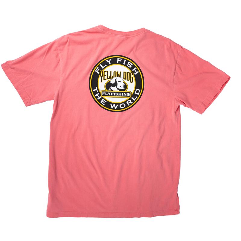 Fly Fish the World T-Shirt - Nantucket Red