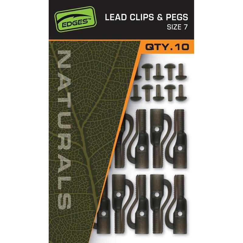 Fox Naturals Lead Clips & Pegs - Size 7