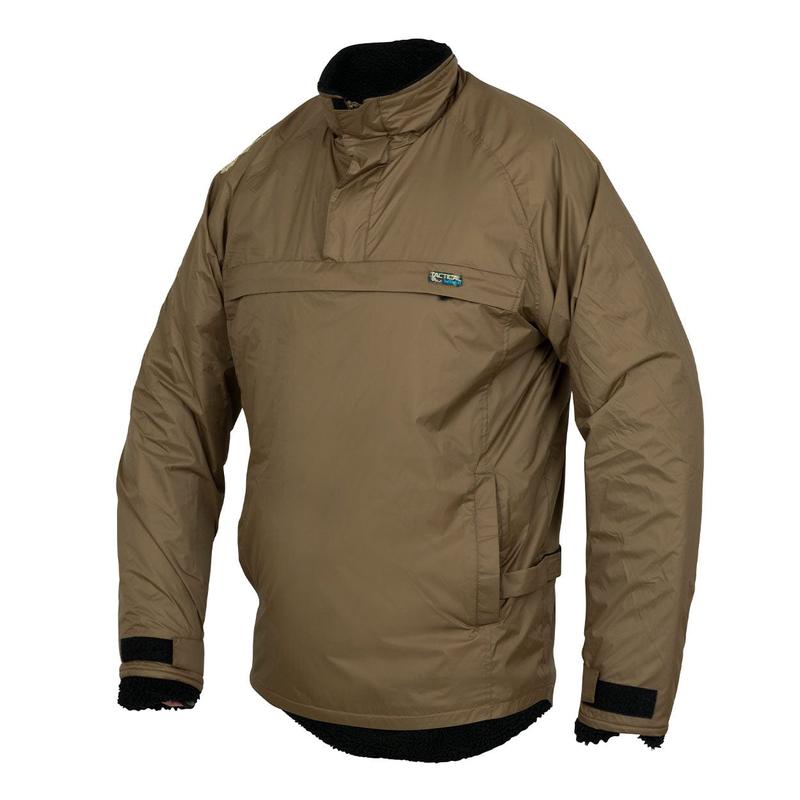Shimano Tactical Wear Fleece Lined Pullover Tan