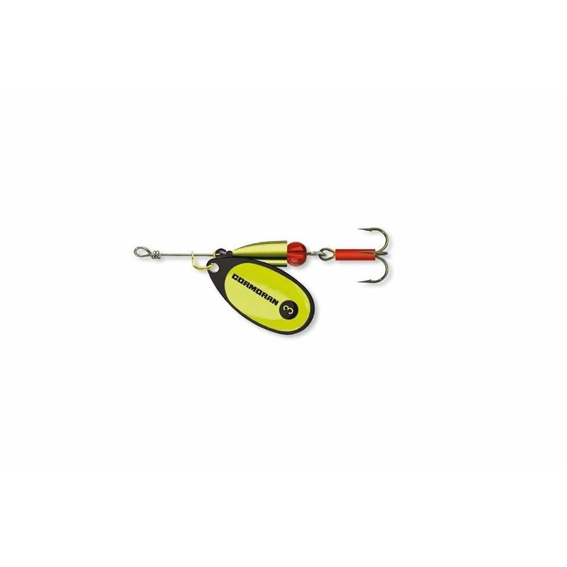 Cormoran Bullet Spinner Black/Yellow Size 1 - 3 g