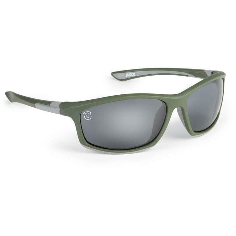 Fox Collection Green & Silver Frame / Grey Lens