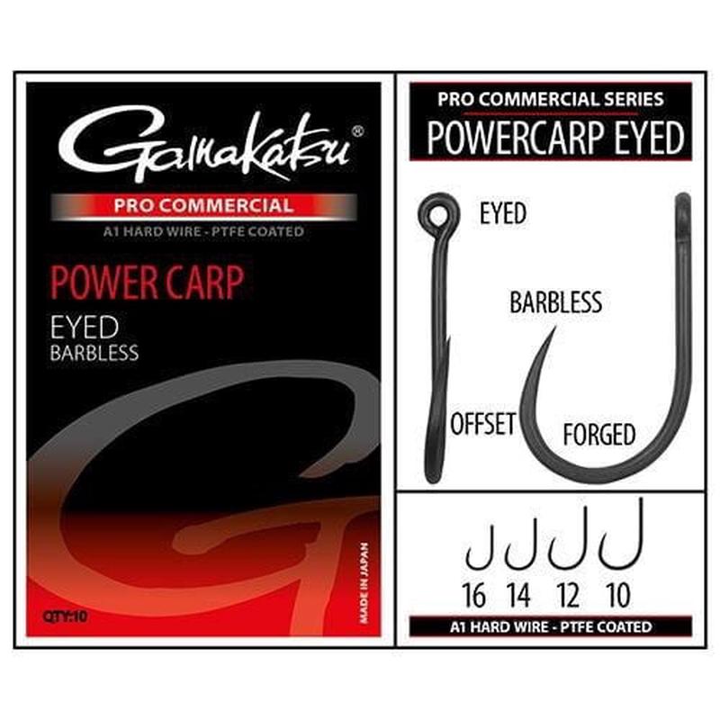 Gamakatsu Pro-C Powercarp Eyed A1 PTFE