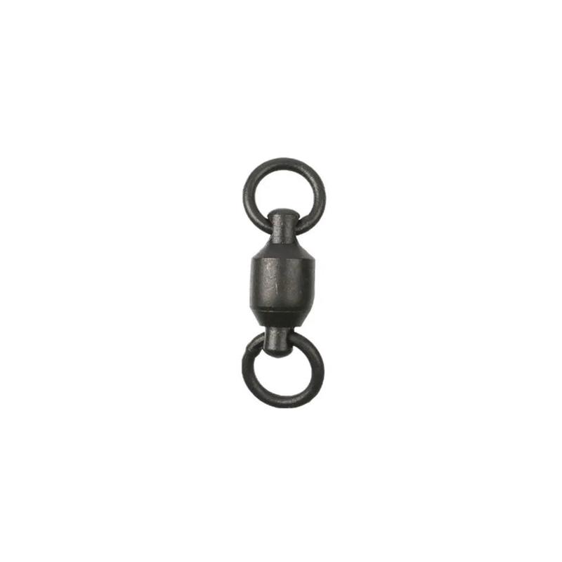 MIKADO Ball Bearing Swivel with solid ring Black Matt
