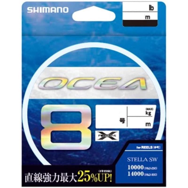 Shimano LD-A71S 10M * 5 color 6.0 OCEA 8 300m #6 PE Braid 4969363647627