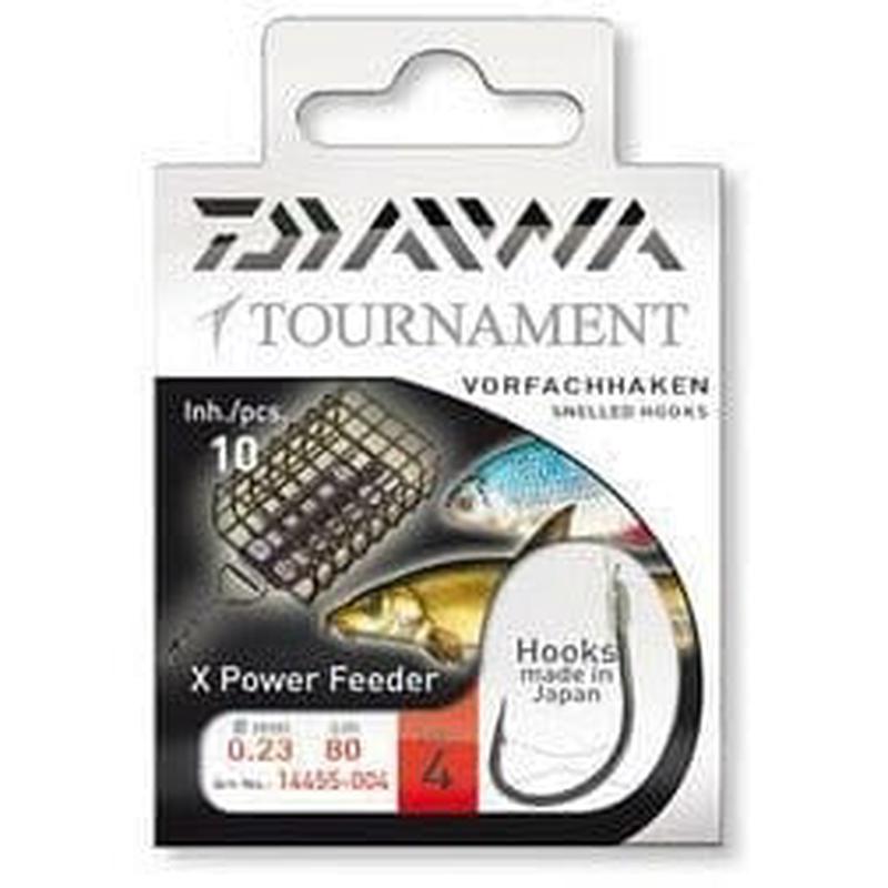 DAIWA Tournament Feeder Hooks 80cm - X-Power Feeder (Pre-Tied)