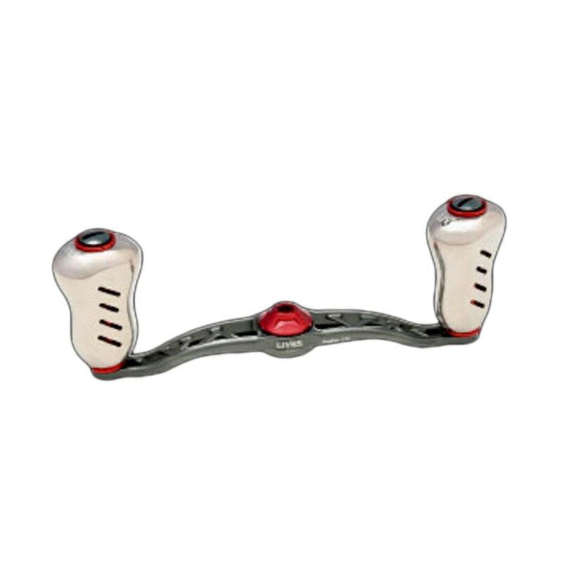 LIVRE 2927 FLSF110-FP-GMR Crank Feather 110 For left-handed For Shimano (Gunmetal P Red G) 4580421726872