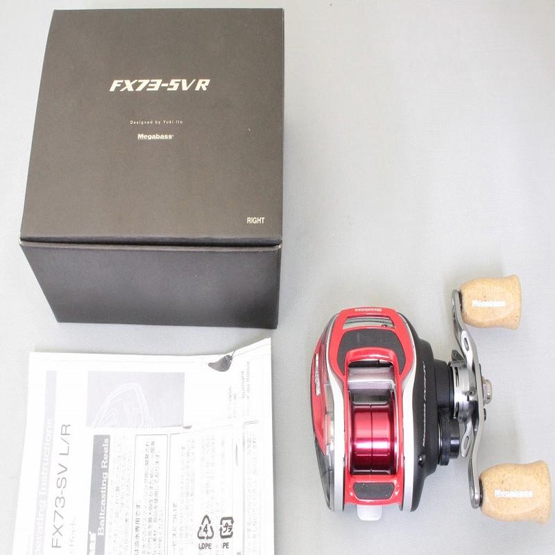 Megabass Yuki Ito FX 73-SVR RH Baitcasting Reel B6705 USED