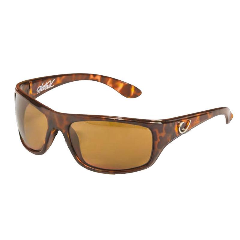Mustad Tortoise Frame with Amber Lens