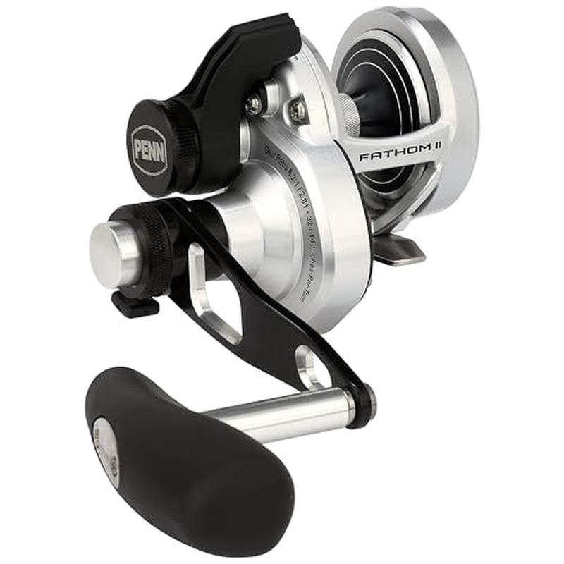 PENN International FATHOM II 2 Speed 10XNLD2 Baitcasting Reel 0031324283459