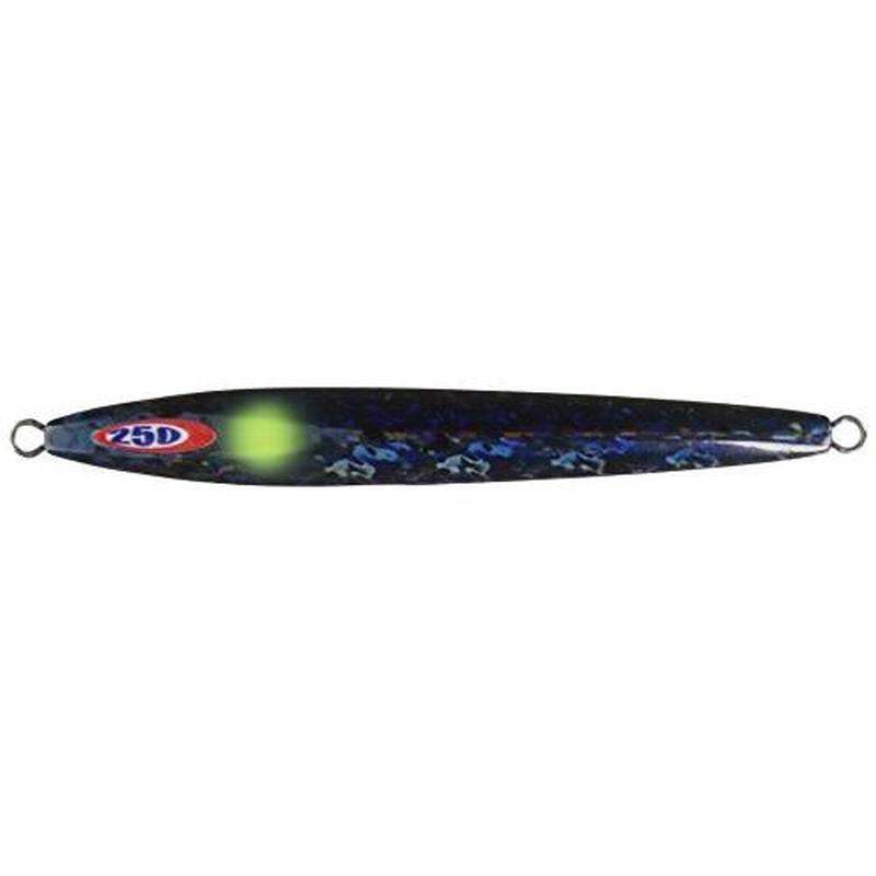 JACKALL Anchovy Metal Type-II Slow Slide Metal Jig 250g Stealth Black 4525807125115