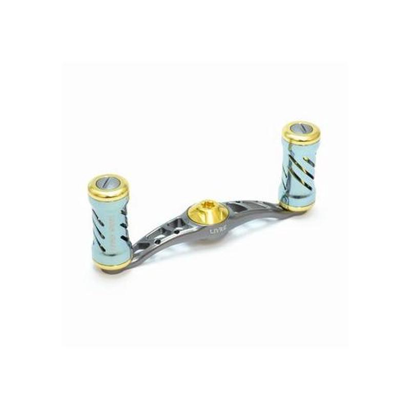 LIVRE FullComp Crank For left-handed For Shimano 85 (Gunmetal P Gold G) 4580354492929