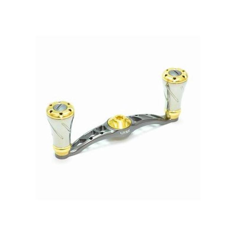 LIVRE FullComp Crank For right-handed For Shimano 90 (Gunmetal P Gold G) 4580354493087
