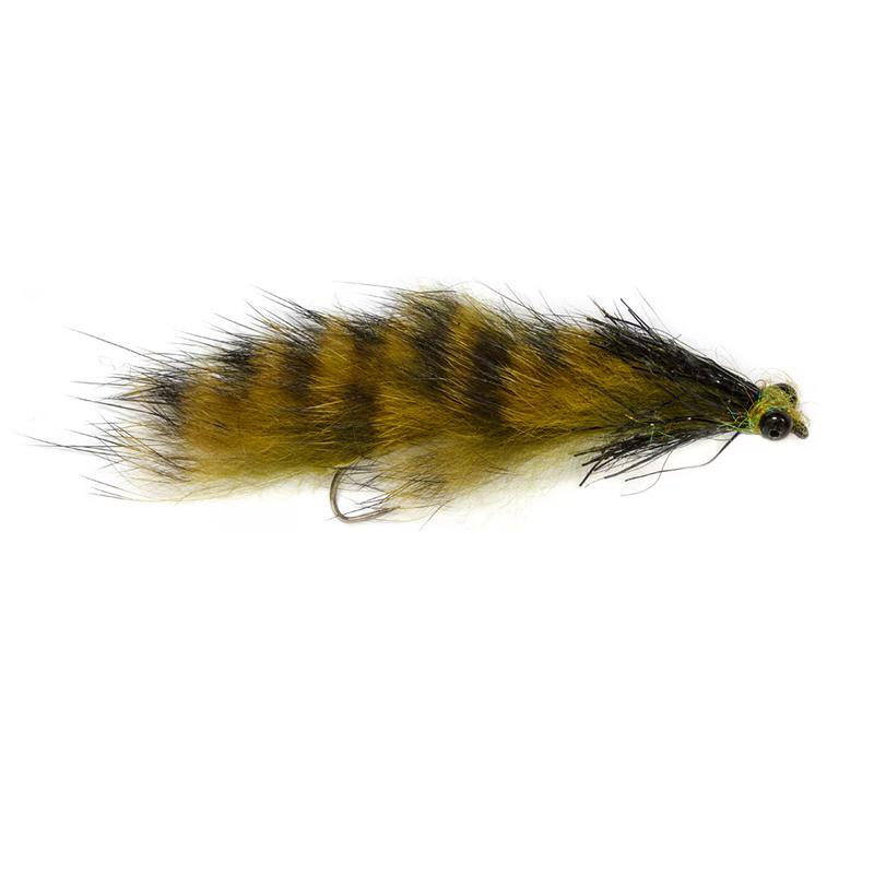 Mini Snake Barbless - Olive - Size 10