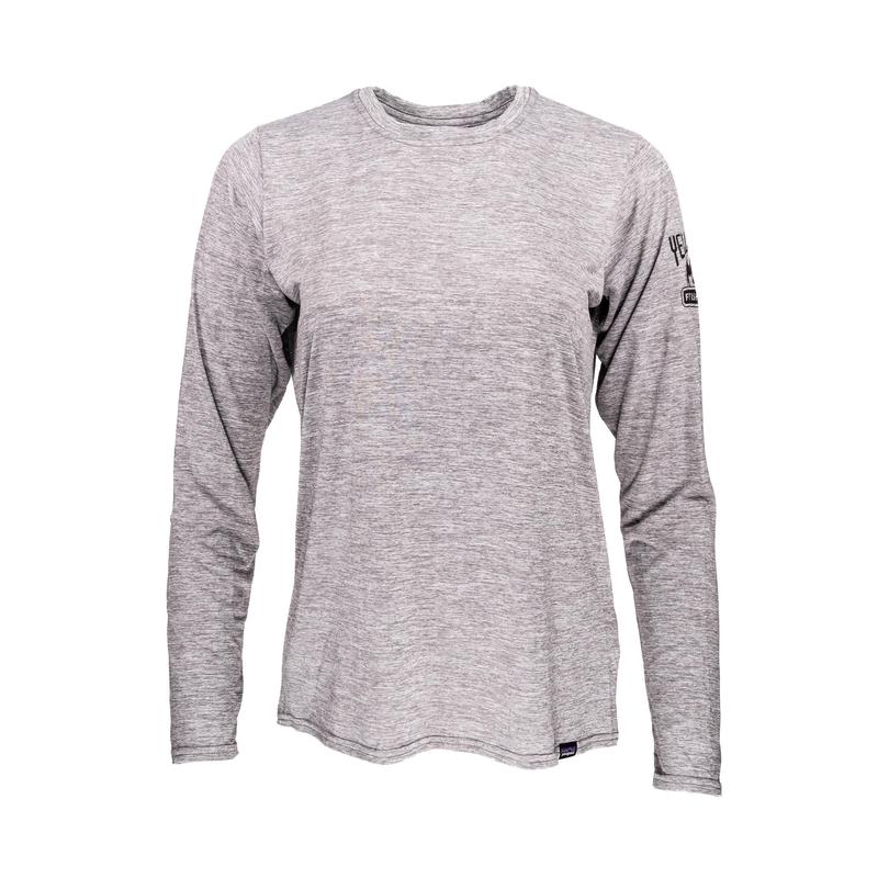 Patagonia Women's Capilene Cool Daily Shirt - YD Logo - Feather Grey