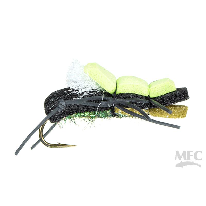 Fuzzy Fat Albert - Black/Green - Size 12