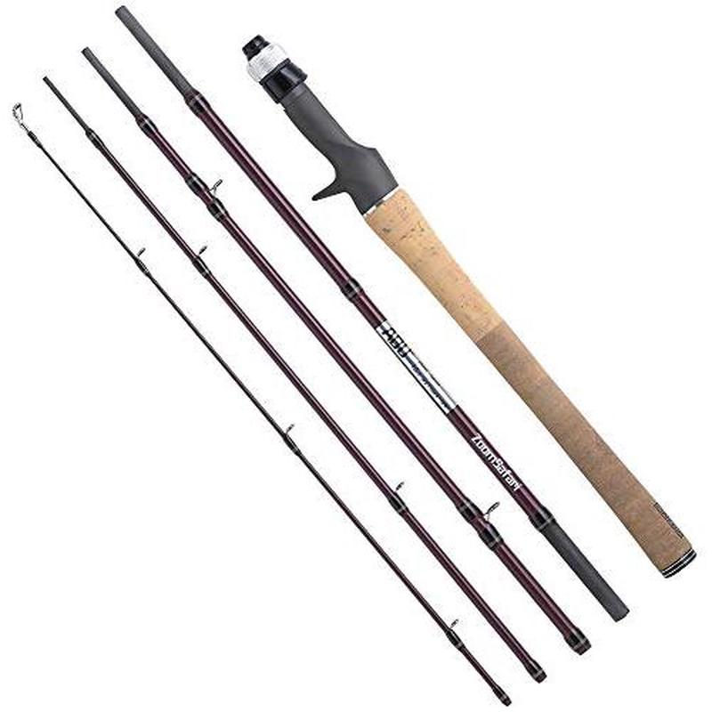 Abu Garcia Zoom Safari ZMSC-665M Baitcasting Rod for Trout 0036282146884