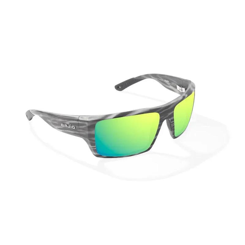 Bajio NATO Gray Grass Matte / Green Mirror Glass