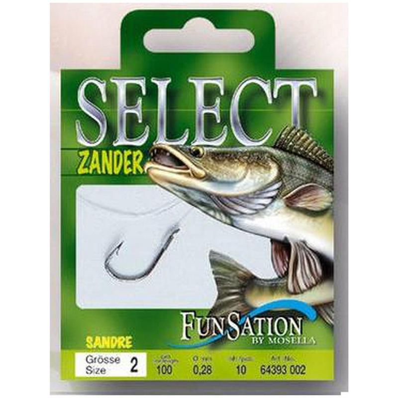 Mosella Select Ready-Tied Zander Hooks