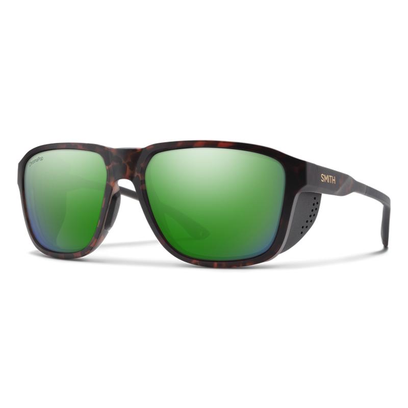 Smith Embark - Matte Tortoise/Green Mirror - ChromaPop