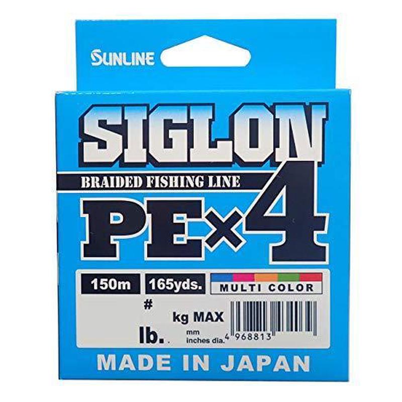 SUNLINE SIGLON PE X4 300m #2.5 / 40lb Multicolor PE Braid 4968813434145