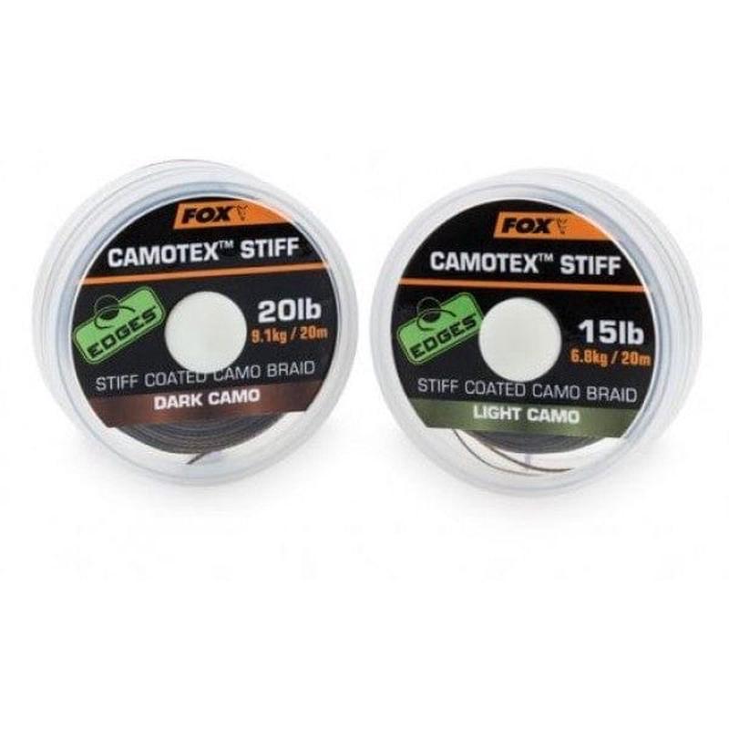 Fox Camotex Dark Stiff 25LB 20m