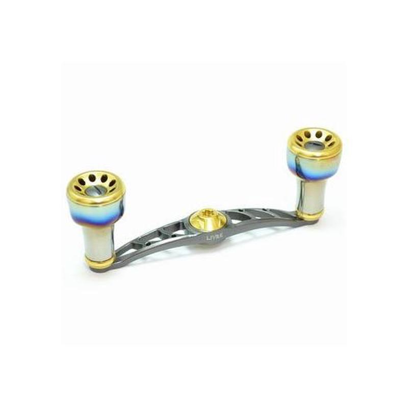 LIVRE FullComp Crank For left-handed For Shimano 100 (Gunmetal P Gold G) 4580354499157