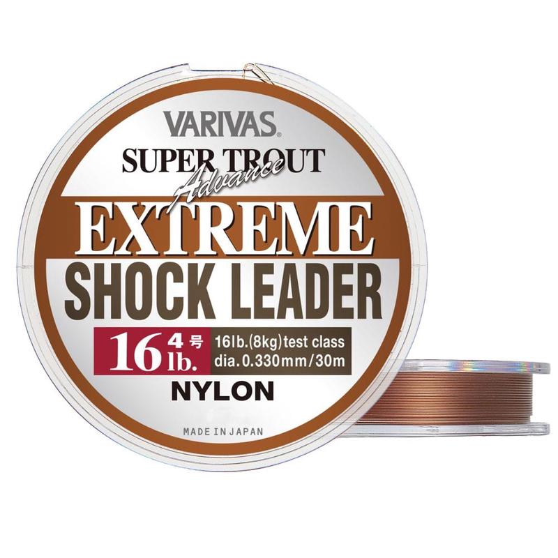 Varivas Super Trout Nylon Line Extreme Shock Leader 30m
