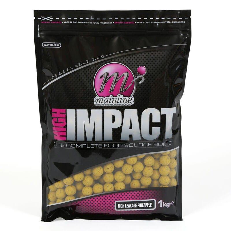 Mainline High Impact Boilies H/L Pineapple 1kg