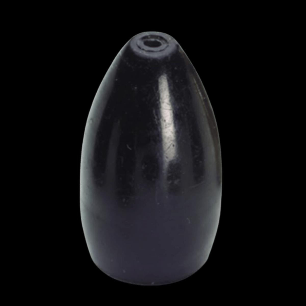 BULLET WEIGHTS TUNGSTEN FLIPPING WEIGHTS - BLACK 2 OZ