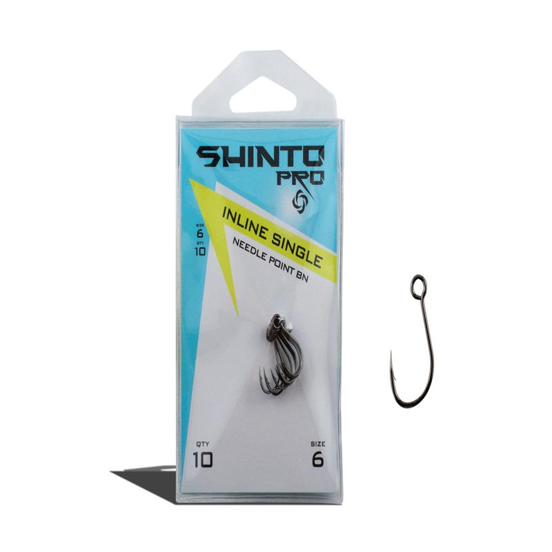 Inline Single Hook - Black Nickel - Inline Single - Black nickel | 6