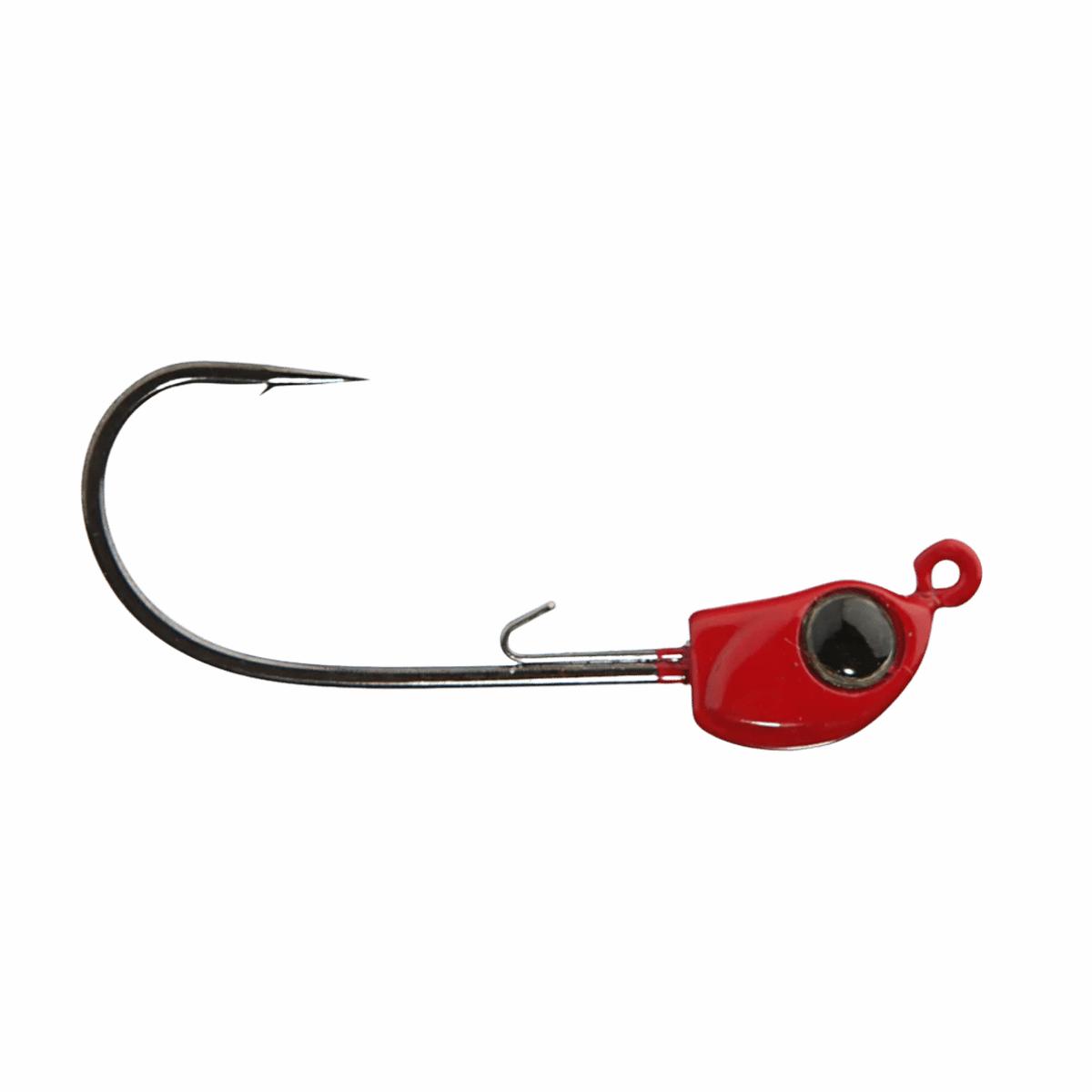 OWNER AMERICAN ULTRAHEAD INSHORE JIG - RED 1/8OZ