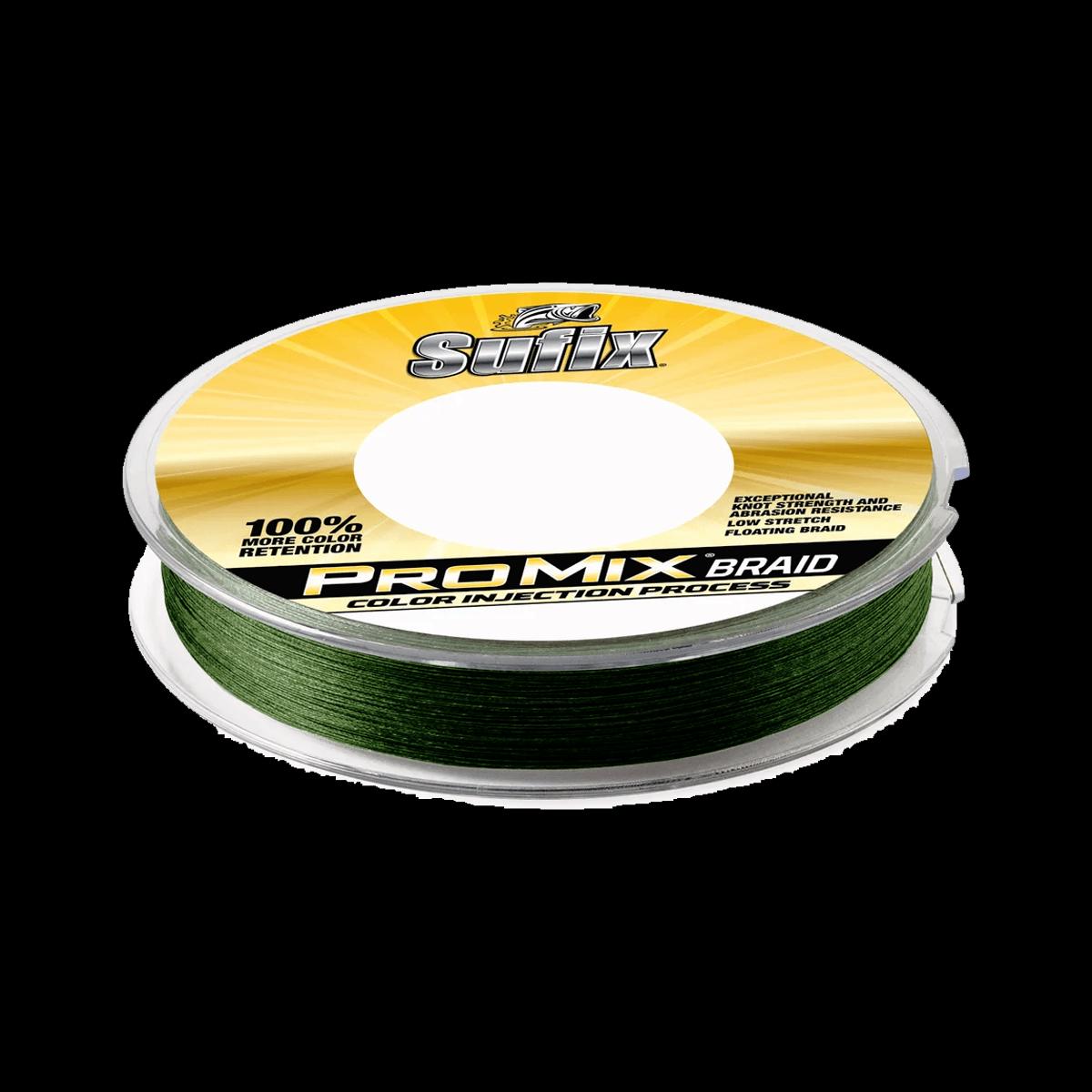 SUFIX PROMIX BRAIDED LINE - 150YD - 65LB - LOW-VIS GREEN