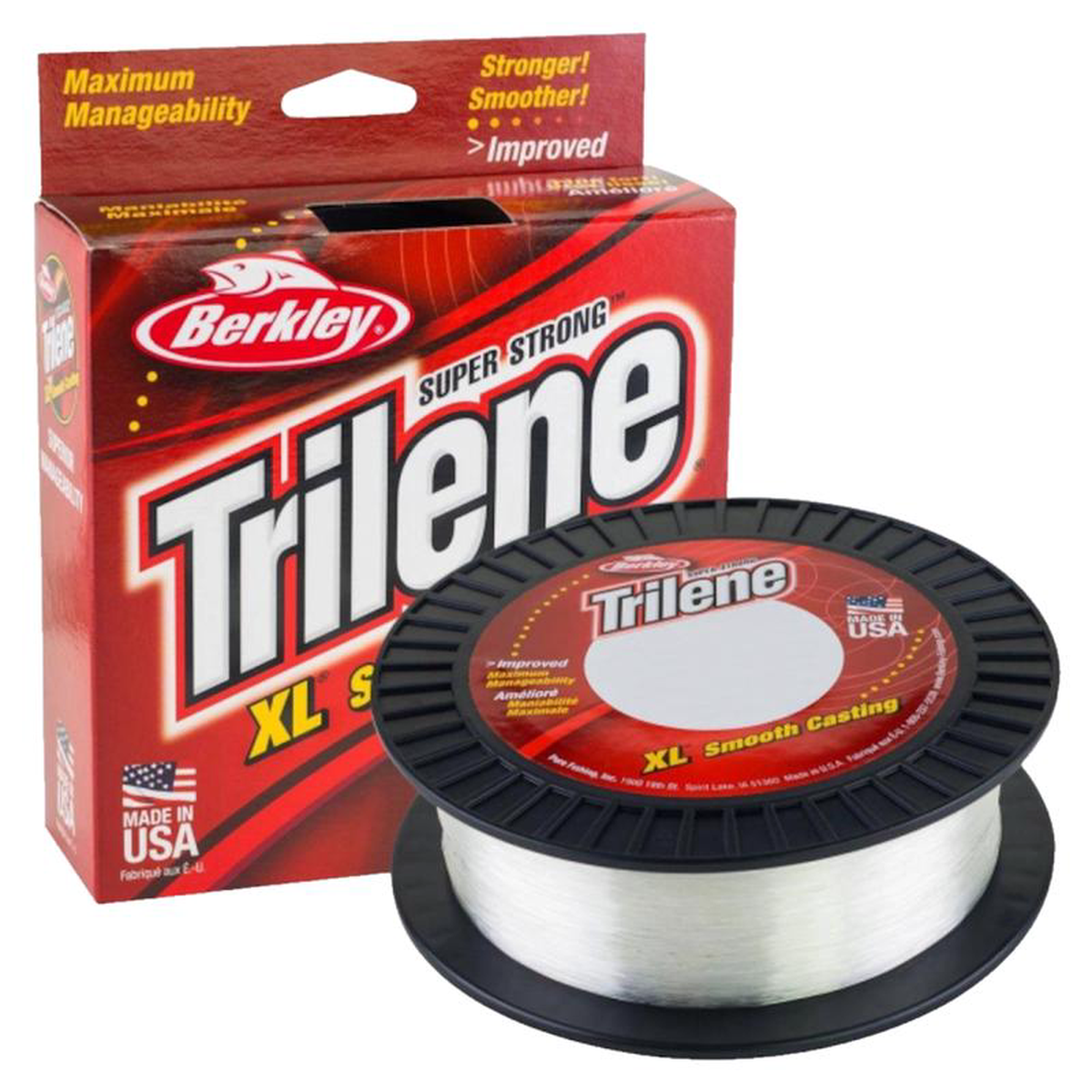 TRILENE XL Monofilament Clear 8lb 1000yd