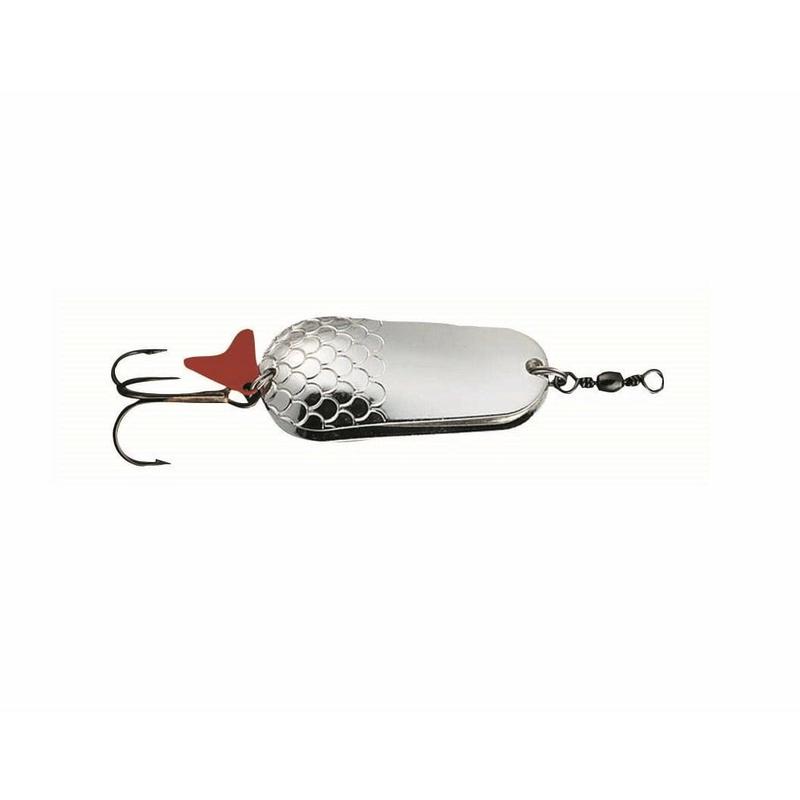 EFFZETT Twin Spoon 8 cm / 45 g - Silver/Silver