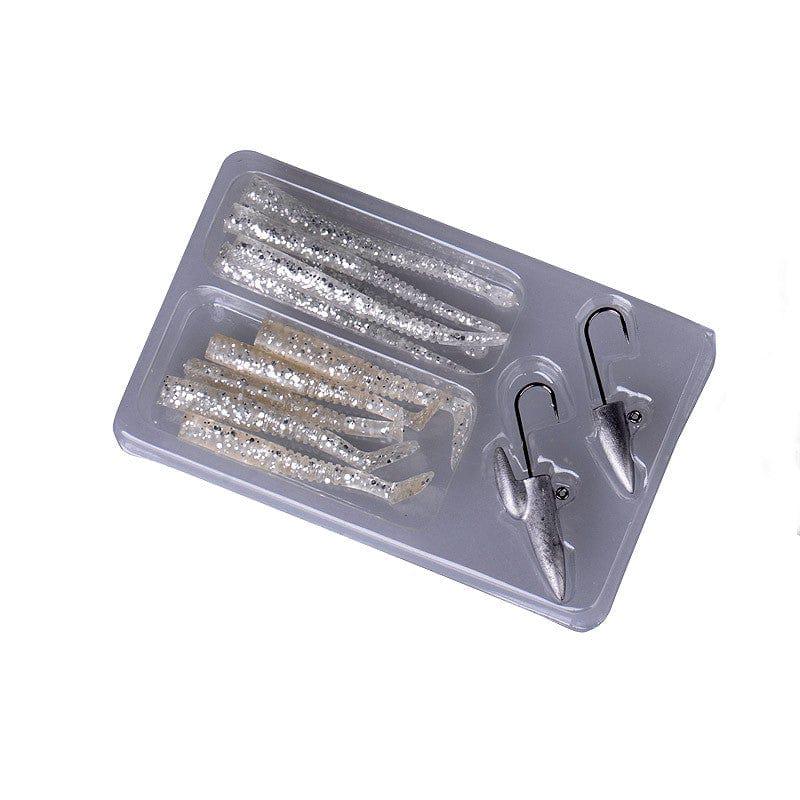 Savage Gear LRF Micro Sandeel Kit 12pcs Silver