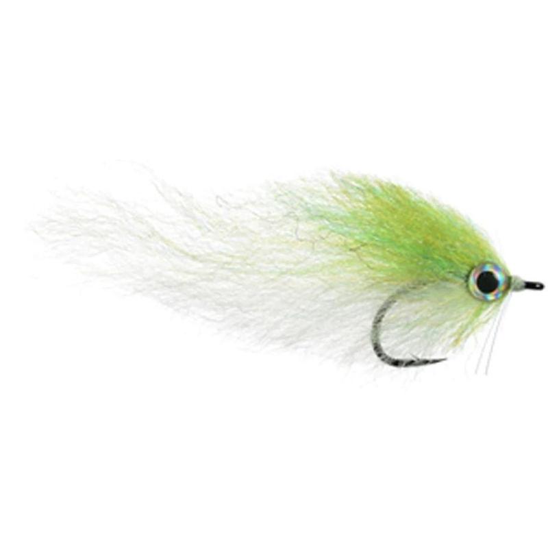 Umpqua Baitfish - Chartreuse/White - Size 2/0